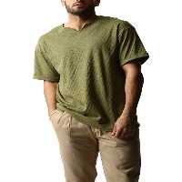 تی شرت مردانه سبز آر ان اس RNS کد 12022349