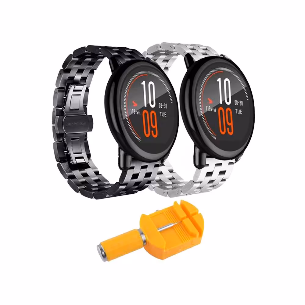 بند ساعت هوشمند شیائومی Amazfit Pace استیل 5Bead