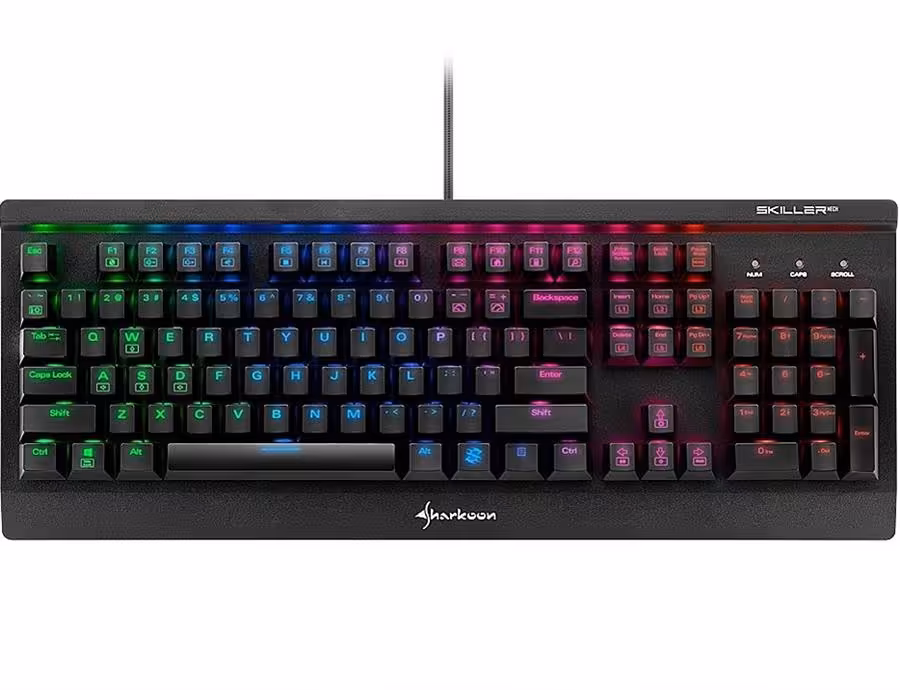 کیبورد گیمینگ شارکن مدل SKILLER MECH SGK3 Red