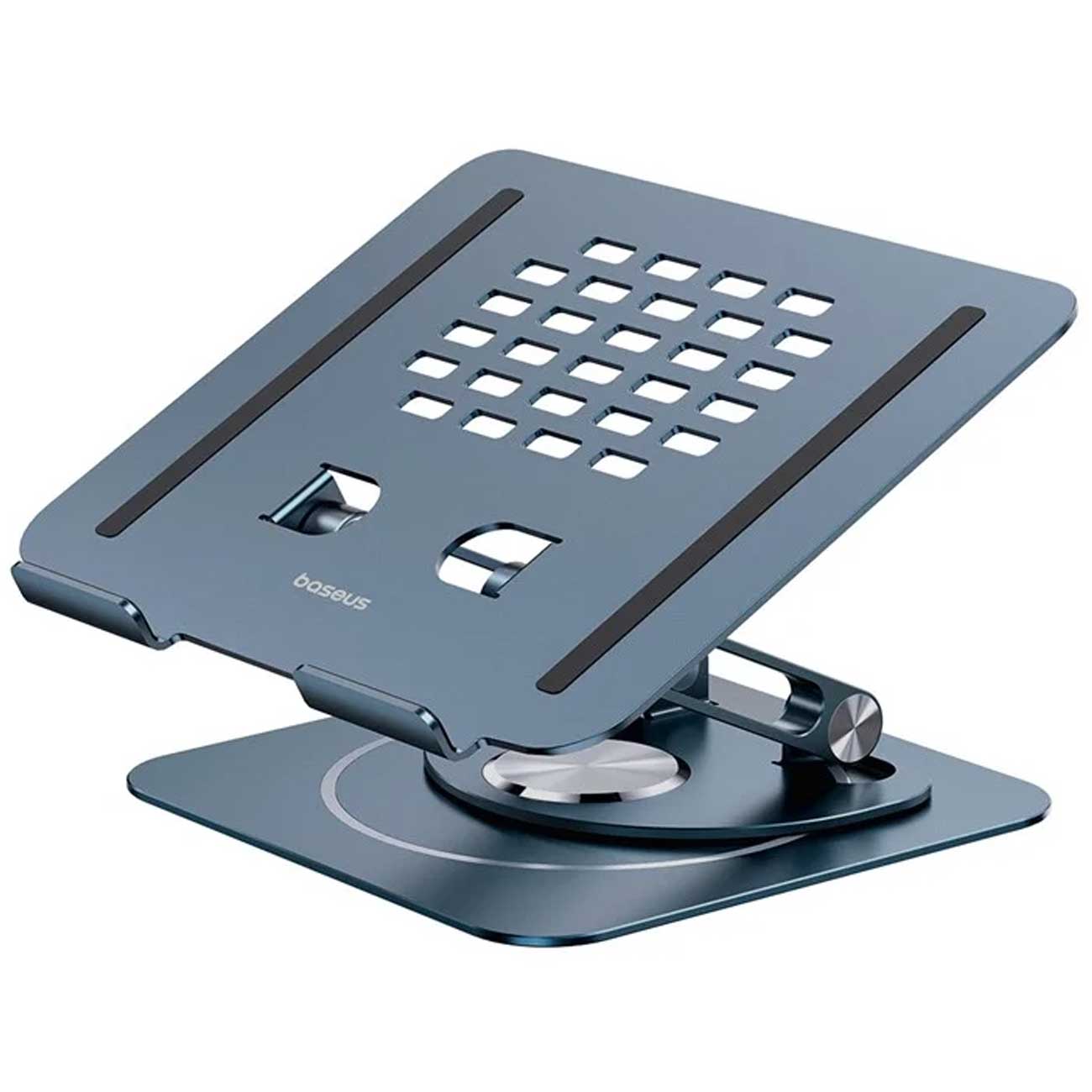 پایه نگهدارنده و خنک‌کننده لپ تاپ تاشوی فلزی بیسوس BS-HP017