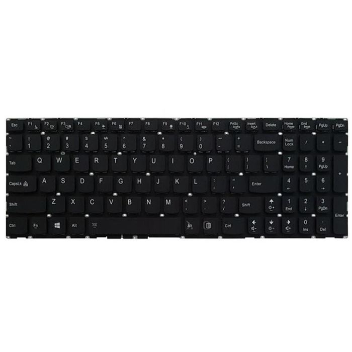 کیبورد لپ تاپ لنوو IdeaPad Y50-70 مشکی بدون فریم
