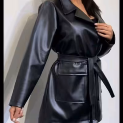 کت شلوار چرم