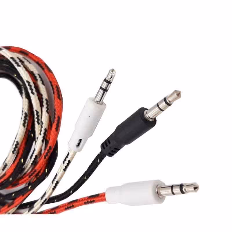 کابل AUX کنفی به طول یک و نیم متر