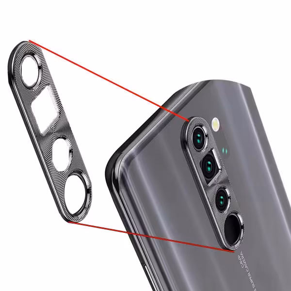 محافظ لنز فلزی دوربین (کیفیت عالی) شیائومی note 8 
