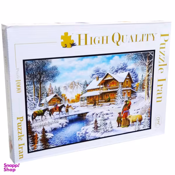 پازل 1000 تکه ایران پازل طرح زمستان کد 54