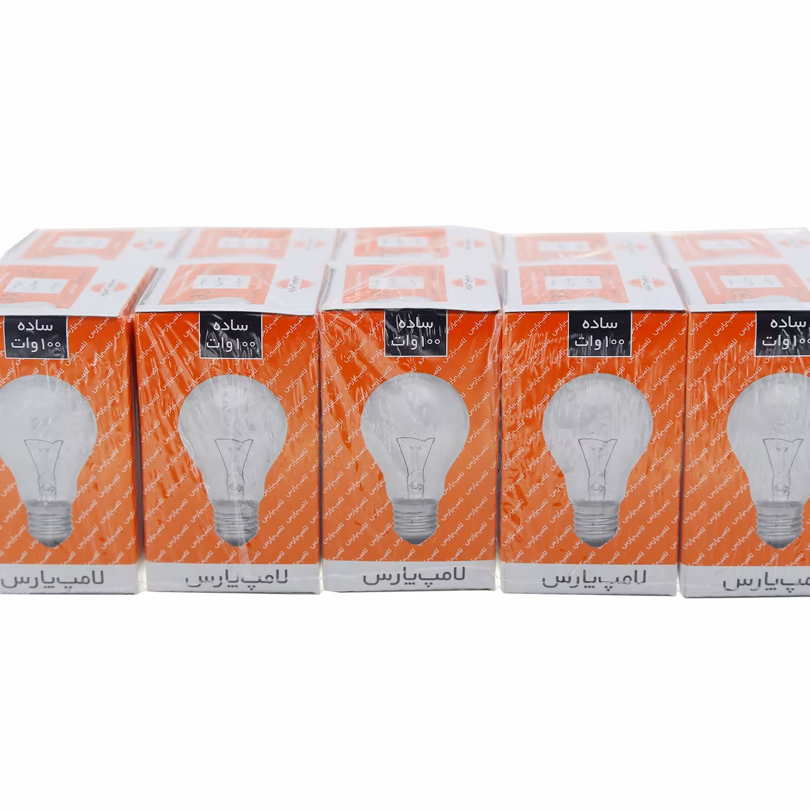 لامپ 100 پارس شهاب کیفیت عالی(بسته 10 عددی)