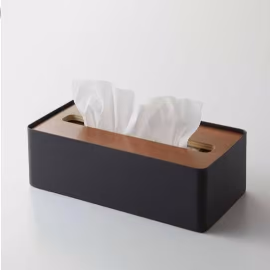 جا دستمال کاغذی چوبی