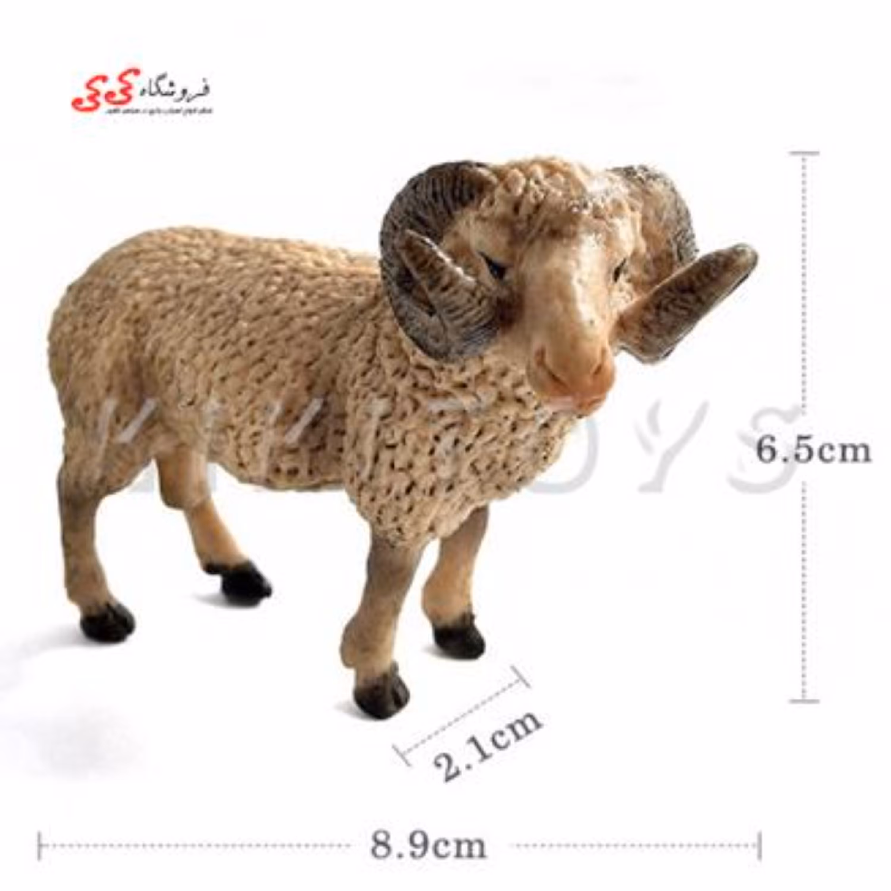 فیگور حیوانات قوچ شاخدار fiqure of ram 127-225