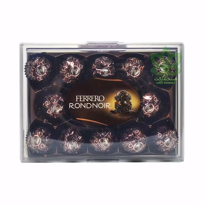 ترافل شکلات تلخ مغزدار فررو روشه 140 گرم – ferrero rocher