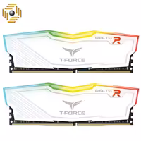 رم دسکتاپ DDR4 دو کاناله 3600 مگاهرتزCL18 تیم گروپ مدل T-Force Delta RGB ظرفیت 32 گیگابایت