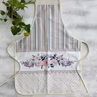 پیشبند مخمل نسوز مدل پرستو طرح 57