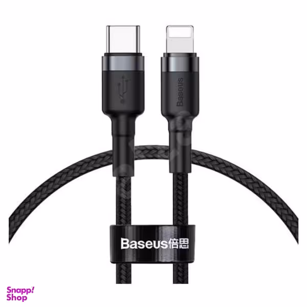 کابل تبدیل USB-C به لایتنینگ باسیوس مدل CATLKLF-G1 Cafule طول 1.2 متر