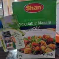 ادویه پاکتی سبزی مارک شان خارجی 100گرمی 