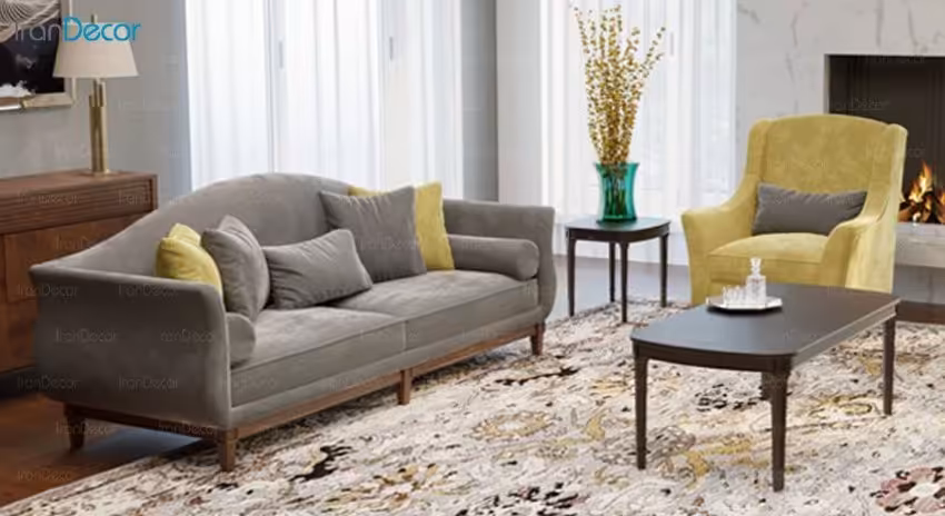 سرویس مبل پذیرایی نیلپر مدل لومان Loman NHSS979