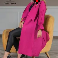 مانتو هانا رنگ صورتی