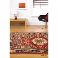 فرش ماشینی ساوین طرح کشکولی لاکی