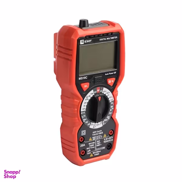مولتی متر 1000 ولتی دیجیتال ای کا اف (Ekf) مدل Ms18C