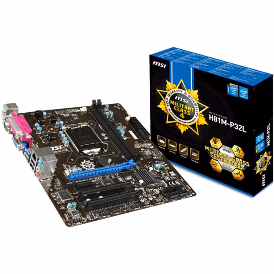 مادربورد ام اس آی مدل اچ 81 ام پی 32 ال LGA 1150
