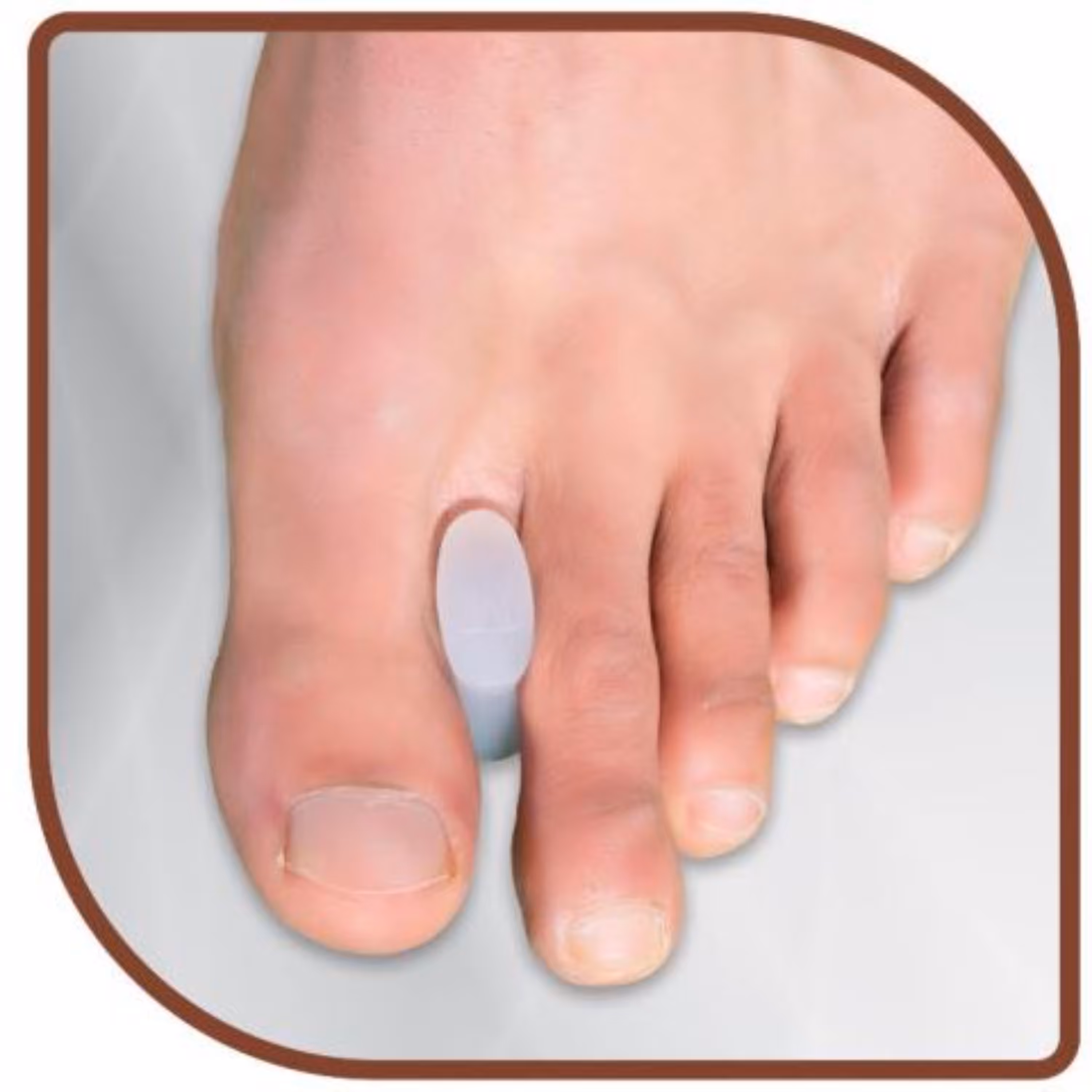 پد لاانگشتی سیلیکونی جهت کنترل و اصلاح کجی شست پا(سندروم هالوکس والگوس) یونیک