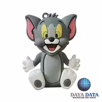 فلش مموری فانتزی دایا دیتا تام خندان مدلPC1024-13 ظرفیت128GB-USB3 رنگ طوسی