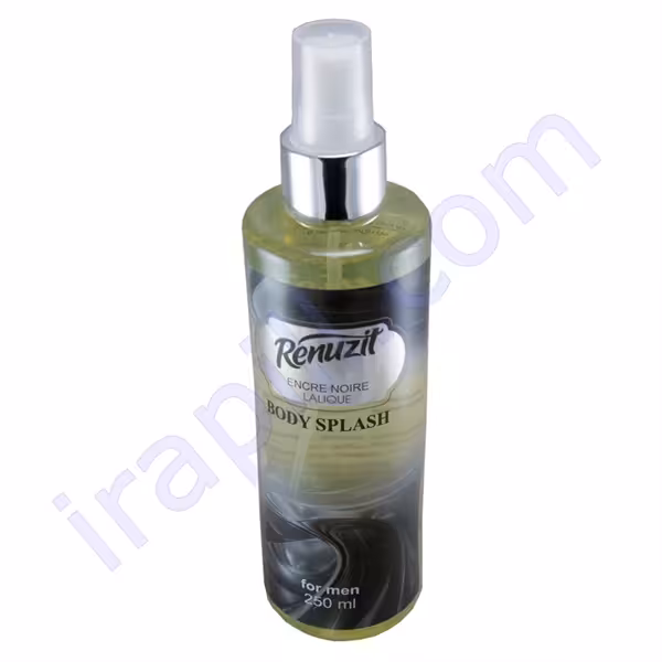 بادی اسپلش مردانه رینوزیت مدل Lalique Encre Noire حجم 250 میلی لیتر