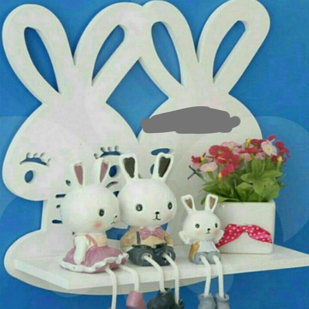 شلف خرگوش سفید