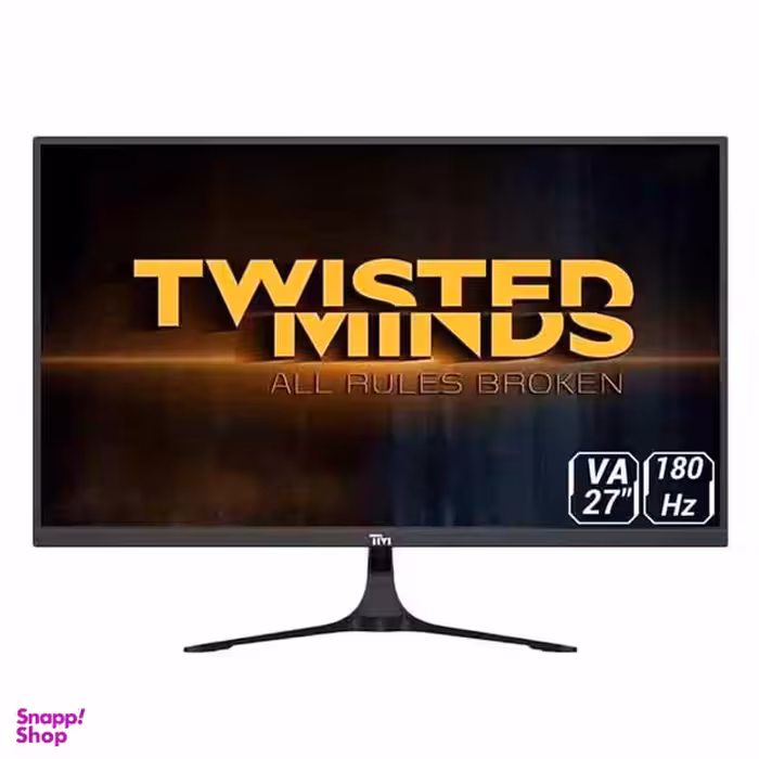 مانیتور گیمینگ تویستد مایندز مدل TM27FHD180VA سایز 27 اینچ