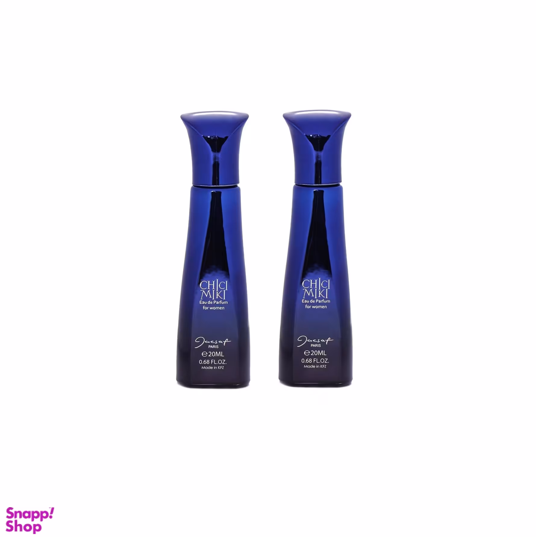 عطر جیبی زنانه ژک ساف (Jacsaf) مدل Chiki Miki حجم 20 میلی‌لیتر بسته 2 عددی