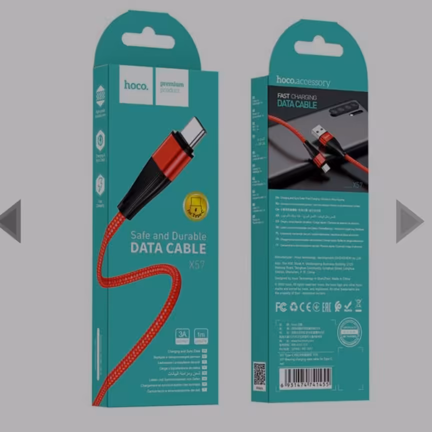 کابل X57 تایپ سی هوکو
