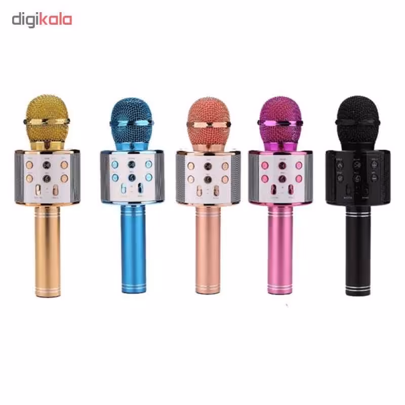 میکروفون و اسپیکر بلوتوثی مدلWS-858