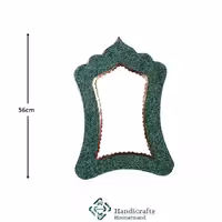 آینه چهار گوش سایز 4 فیروزه کوب