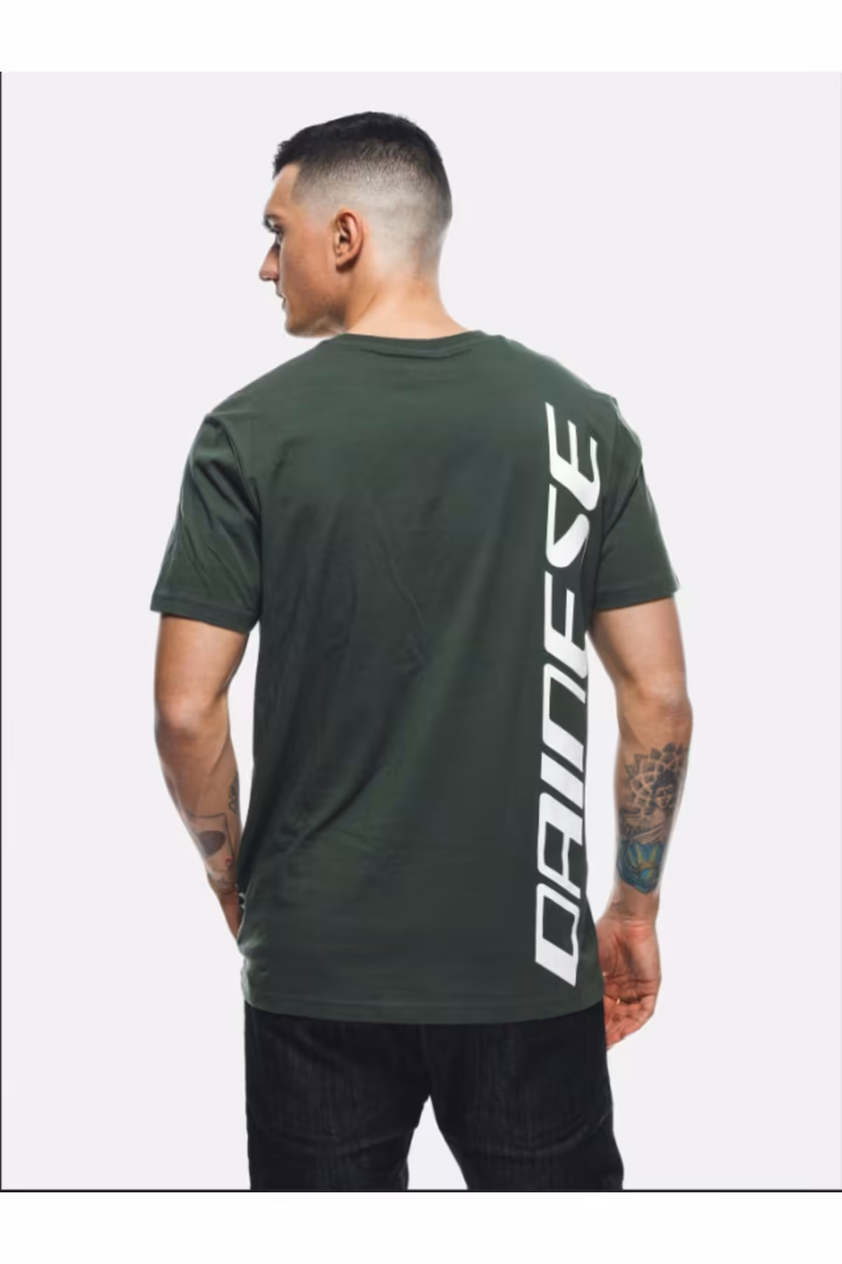 جلیقه موتورسوار سبز آرم بزرگ کوکوی خاکی TSHIRT Yamaha