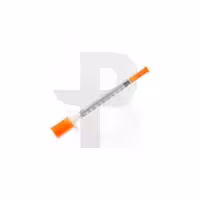 سرنگ انسولین 1 میلی لیتر یکپارچه حلما