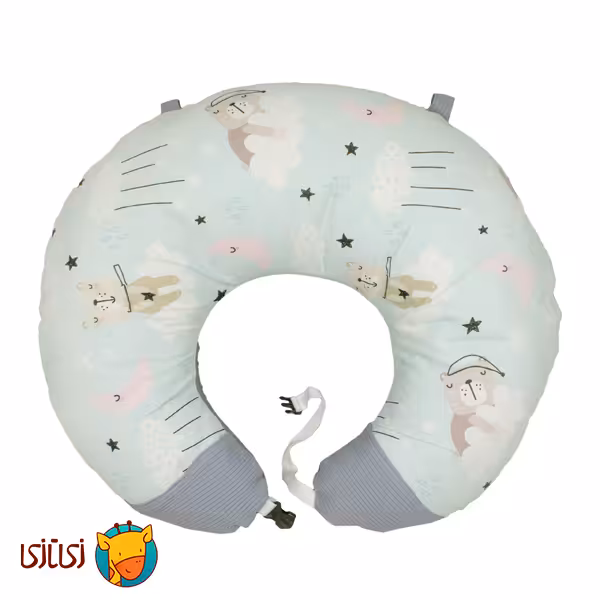 بالش شیردهی تامی پیلو دی روحه Die Ruhe طرح خرس خوابالو (سبز)