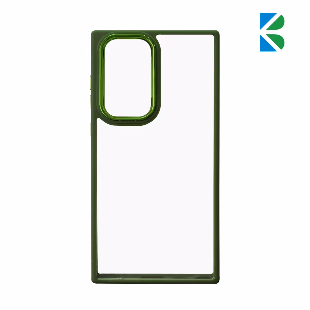 قاب شفاف دور رنگی مناسب گوشی سامسونگ S22 Ultra