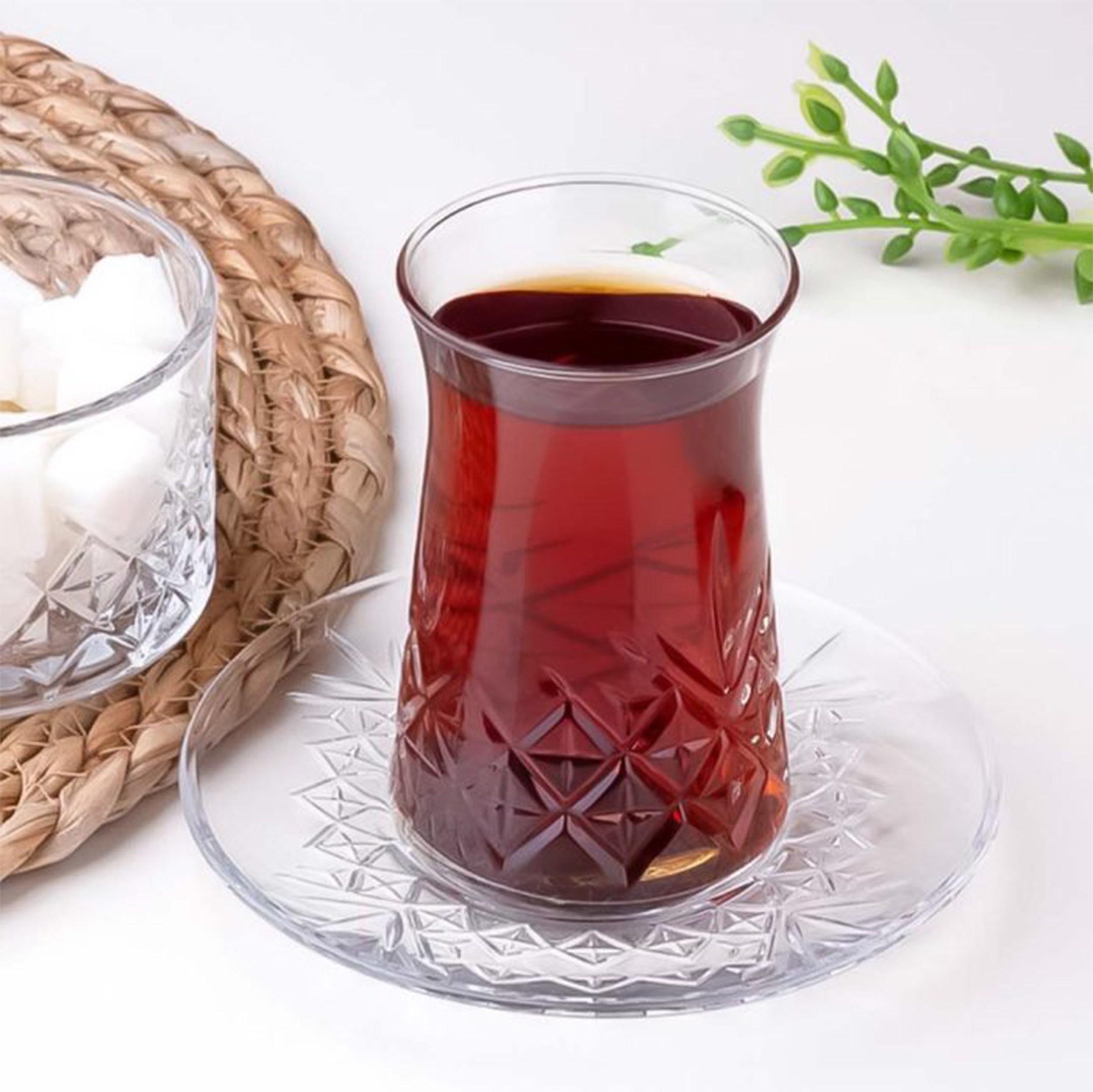 استکان نعلبکی12 پارچه تایملس پاشاباغچه کد 96991
