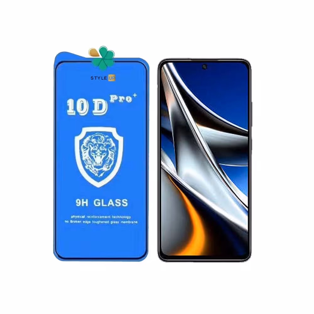 گلس تمام صفحه گوشی شیائومی Xiaomi Poco X4 Pro 5G مدل 10D Pro