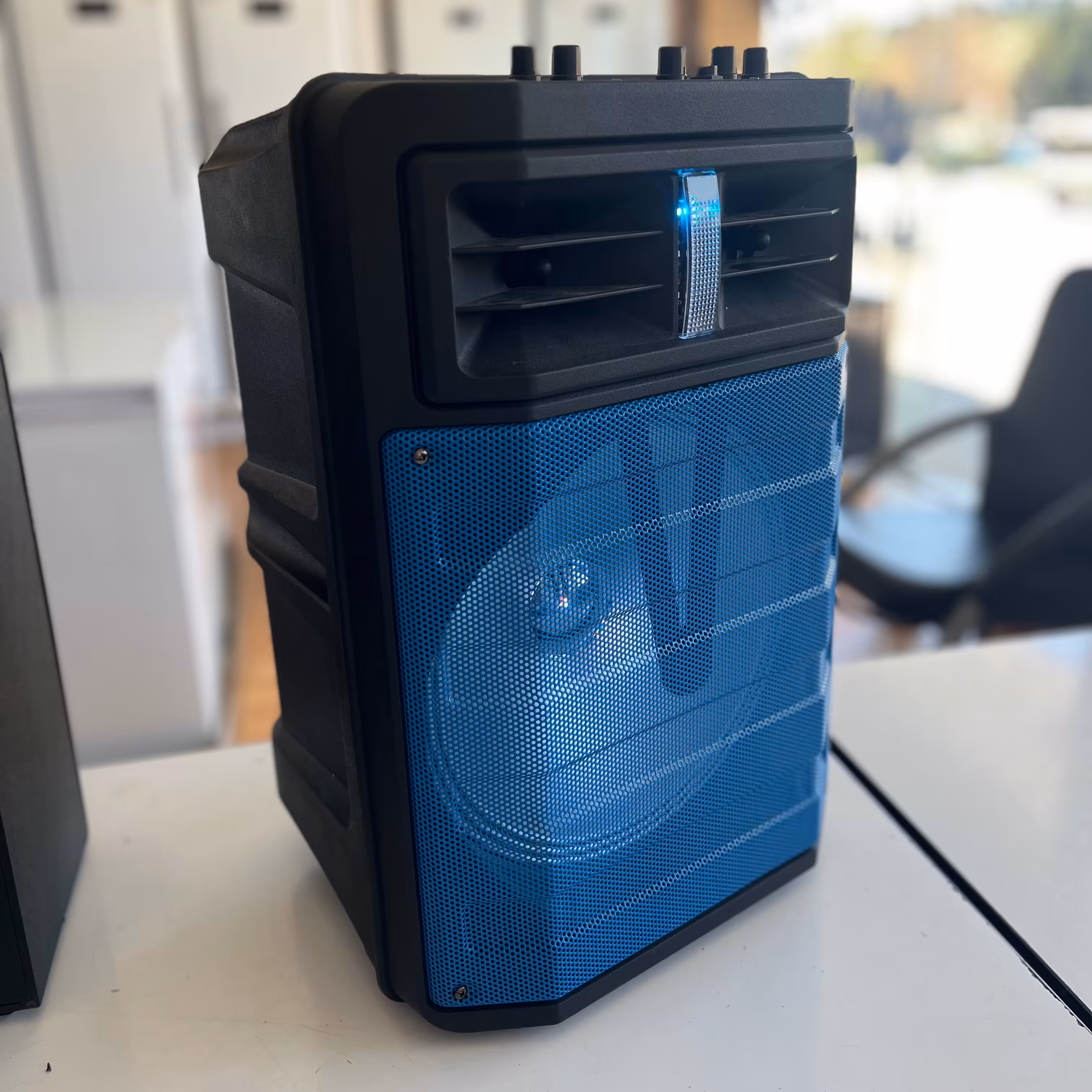 اسپیکر شارژی قابل حمل kts-1312  باند 12 اینچی برندkts