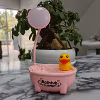 چراغ مطالعه و فانتزی طرح وان حمام. شارژی کیفیت نور عالی