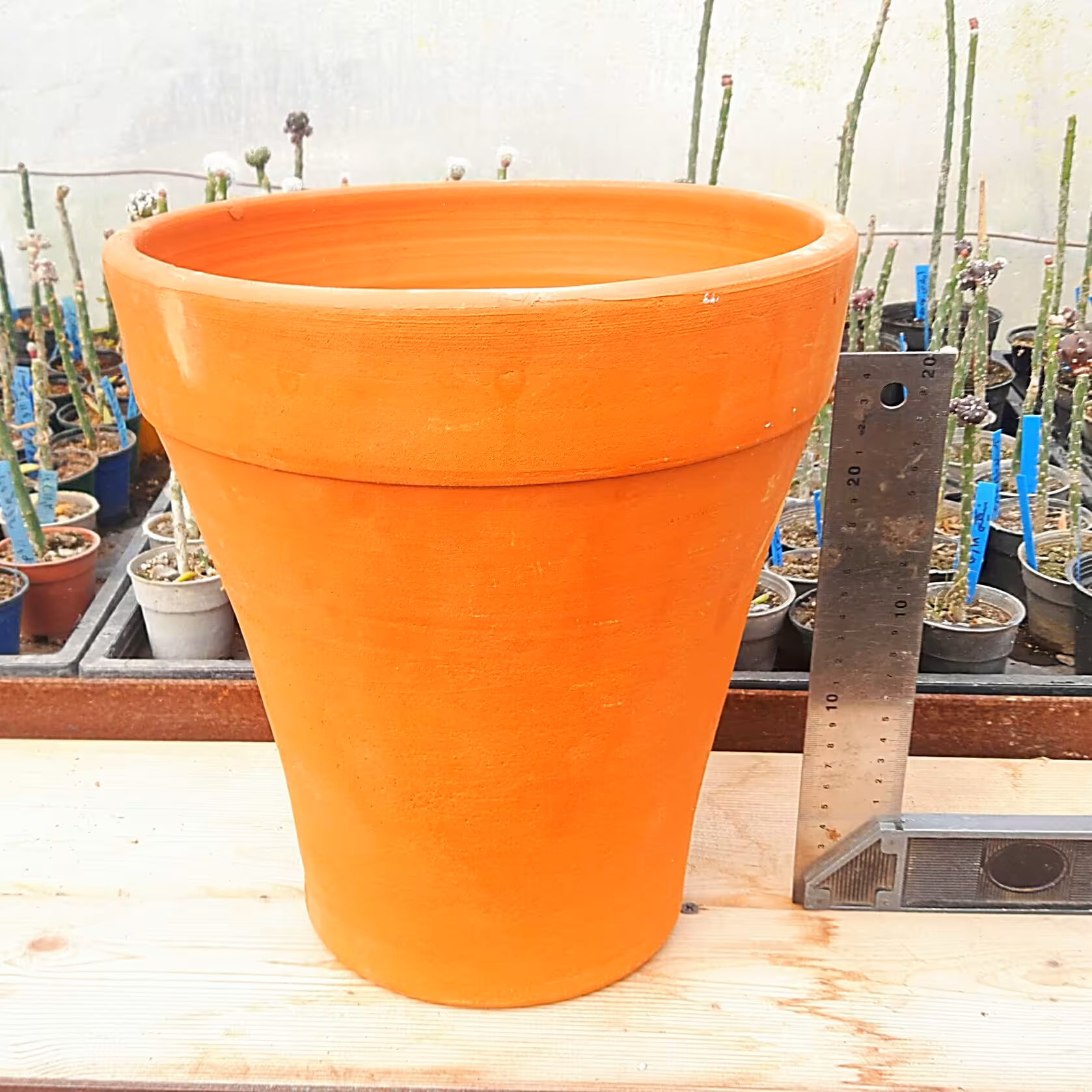 گلدان سفالی 25 سانتیمتر