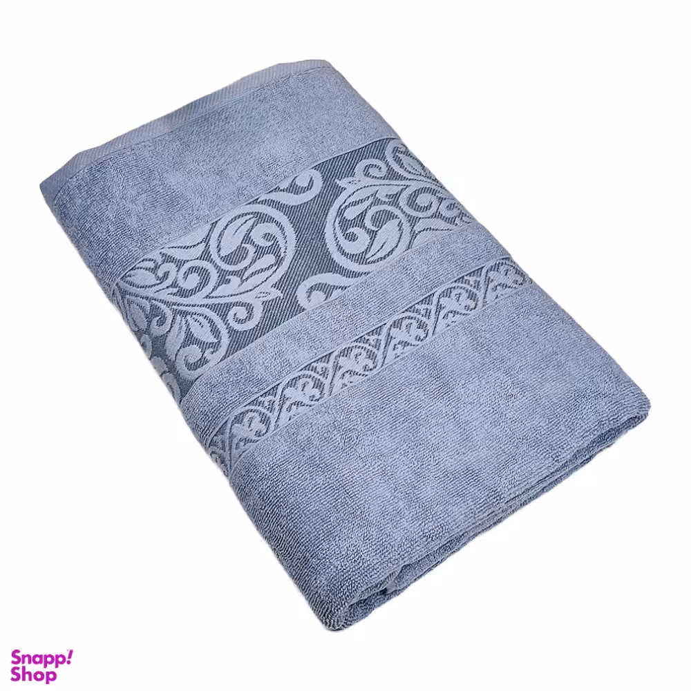 حوله حمامی دنیز طرح آنیسا سایز 100×160 سانتی متر