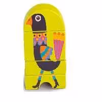 بلوک چوبی 4تکه طرح لک لک oops کد1600714