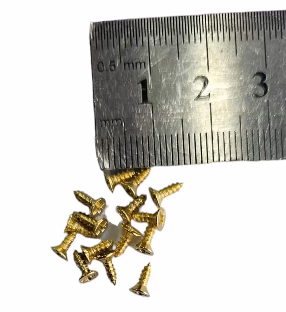 پیچ 2×6 میل طلایی