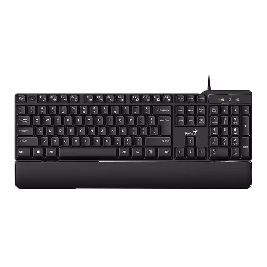 قیمت و خرید کیبورد باسیم جنیوس مدل KB-100XP | یاس ارتباط