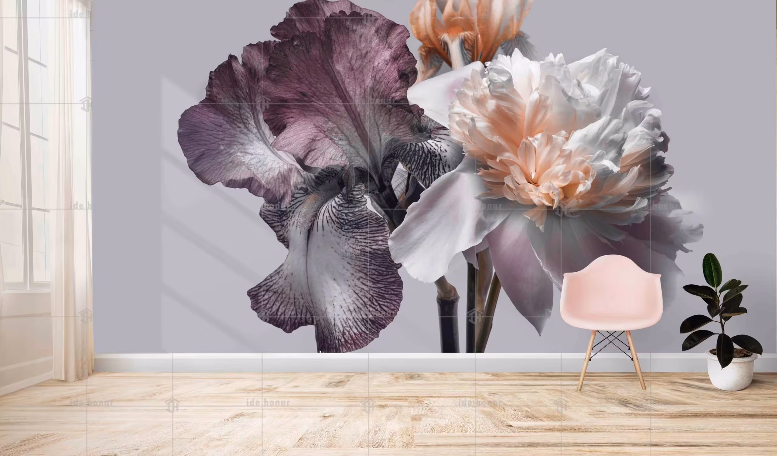 پوستر دیواری گل زیبا