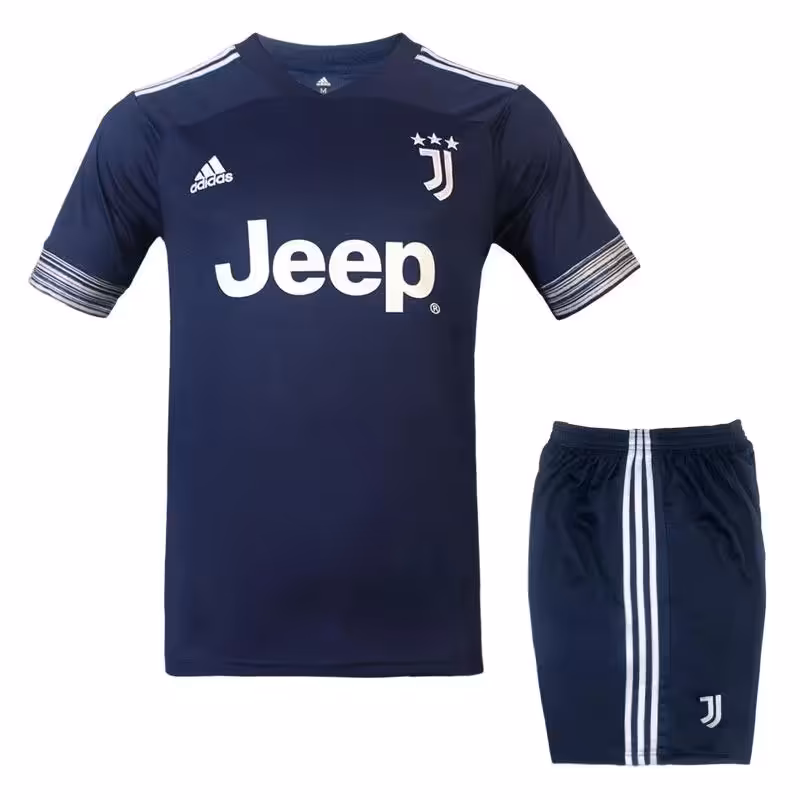 ست پیراهن شورت فوتبال دوم یوونتوس آدیداس کیفیت A  AKS | سرمه ای