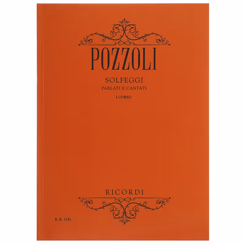 کتاب آموزش سلفژ اثر پوزولی نشر شمشاد