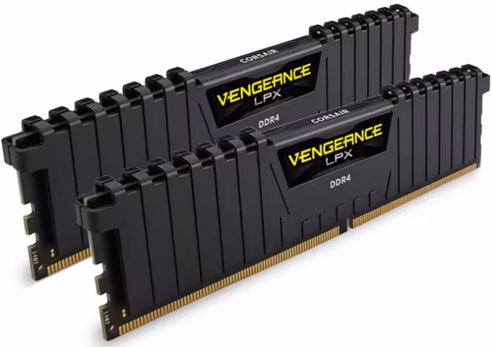 رم کورسیر Vengeance LPX 3200MHZ DDR4 ظرفیت 16GB به صورت 8*2DDR4 Corsiar Vengeance LPX SERIES 16GB(8*2) 3200