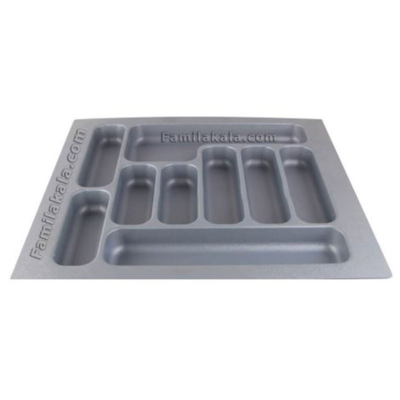 جای قاشق و چنگال pvc یونیت 50 - فقط رنگ طوسی و موجود در پنج سایز
