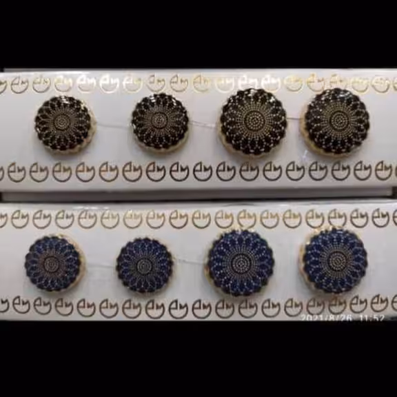 دگمه فلزی شیک 1 بسته 10عددی